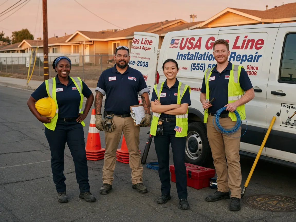 Gas Line Installation company in Frost, TX